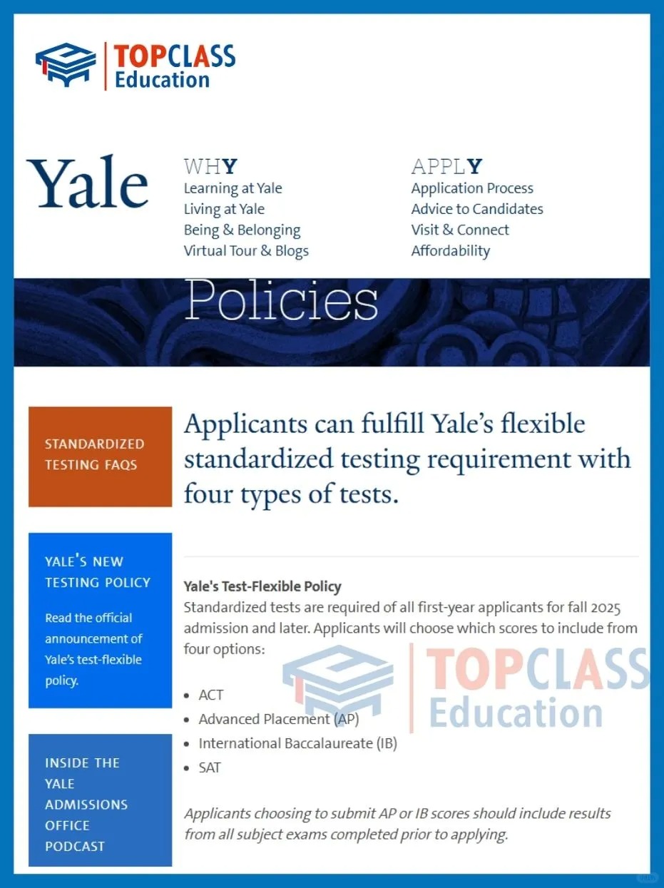 世界名校对于SAT的最新要求是什么？ – TopClass Education